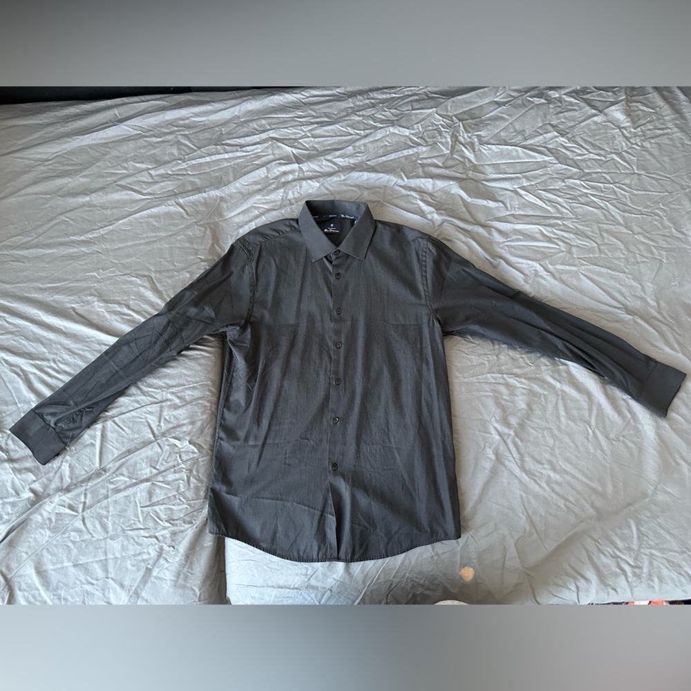 Ben Sherman Black Slim Fit Shirt